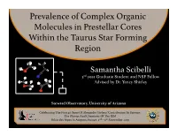 Prevalence of Complex Organic Molecules in Prestellar Cores Within the Taurus Star Forming Region