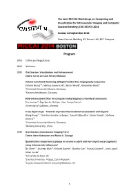 CVII-STENT 2014 Program Final