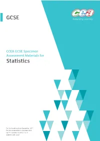 Statistics GCSE