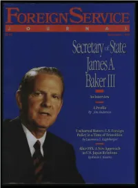 The Foreign Service Journal, December 1989