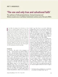 'The One and Only True and Salvational Faith'