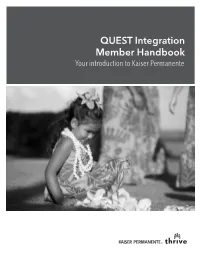 Covered by Med-QUEST but Not by Kaiser Permanente” at the End of This Section