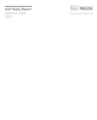 Half-Yearly Report January–June 2011 Shareholder Information