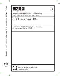 OSCE Yearbook 2002