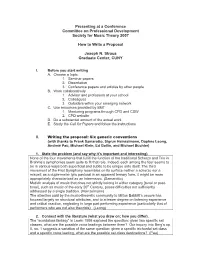 Successful Proposal Samples