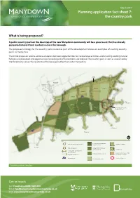 Planning Application Fact Sheet 7: the Country Park