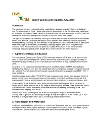 Chad Food Security Update: July, 2000 Summary 1