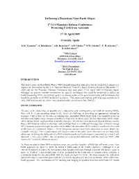 Deflecting a Hazardous Near-Earth Object 1St IAA Planetary Defense