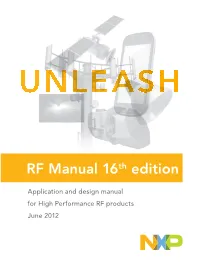 RF Manual 16Th Edition
