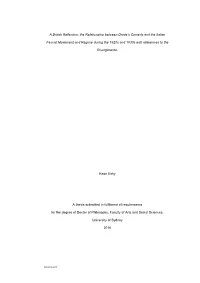 A British Reflection: the Relationship Between Dante's Comedy and The
