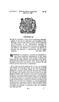 CHAPTER Lxi an Act to Constitute a Joint Board Comprising Represen