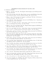 REFEREED PUBLICATIONS of YOU-HUA CHU A. Articles in Journals