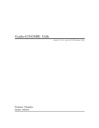 Guile-GNOME: Gdk Version 2.16.2, Updated 9 December 2011