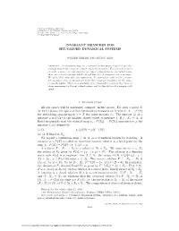 Invariant Measures for Set-Valued Dynamical Systems