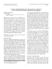Rosaceae): a New Record and a New Synonym, with Data on Seed Morphology