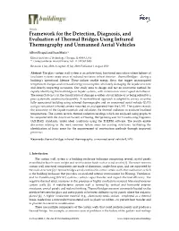 Framework for the Detection, Diagnosis, and Evaluation of Thermal Bridges Using Infrared Thermography and Unmanned Aerial Vehicles