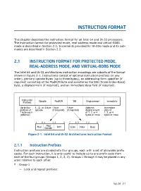 Instruction Format