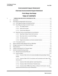 Section 1.0 Purpose and Need