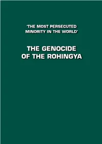 'The Most Persecuted Minority in the World' – the Genocide of The