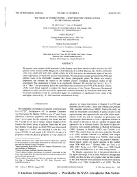 1995Aj 110. . 4 63Q the Astronomical Journal Volume 110, Number 2 August 1995 the Shapley Supercluster. I. Spectroscopic Observa