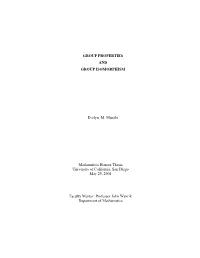 Group Properties and Group Isomorphism