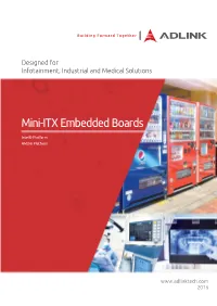 Mini-ITX Embedded Boards