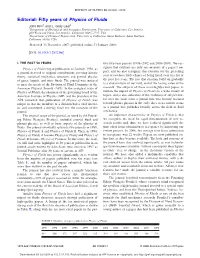 Physics of Fluids 20, 010401 ͑2008͒