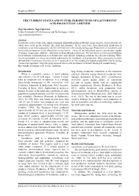 The Current Status and Future Perspectives of Lactobionic Acid Production: a Review