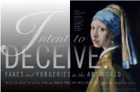 Fakes and Forgeries in the Art World