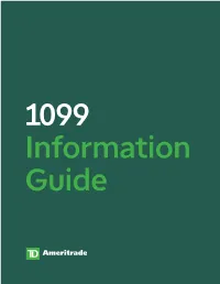 1099 Information Guide 1099 Information Guide