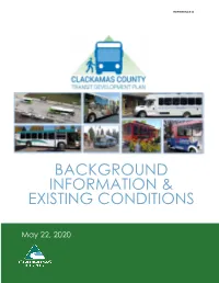 Background Information & Existing Conditions
