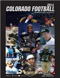 INFORMATION GUIDE & RECORD BOOK 20Th Anniversary
