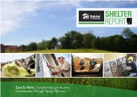 Less Is More: Transforming Low-Income Communities Through Energy Efficiency on the Cover, from Left: U.S