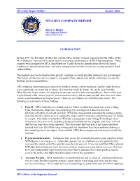 Mta Bus Company Report