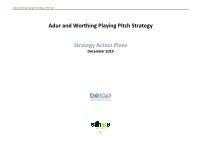 Playing Pitch Strategy: Action Plans