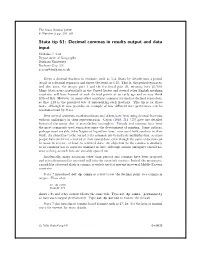 Stata Tip 61: Decimal Commas in Results Output and Data Input Nicholas J