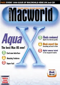 Macworld MARCH 2000 3 Read Me First Simon Jary, Editor-In-Chief