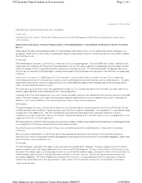 Page 1 of 1 UN Security Council Debate on Iran Sanctions 11/30