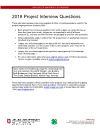 Project Interview Questions