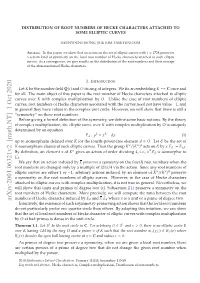 Arxiv:2001.06321V2 [Math.NT]