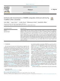 Synthesis and Characterization of DGEBA Composites Reinforced with Cu/Ag Modiﬁed Carbon Nanotubes
