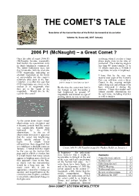 The Comet's Tale