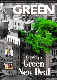 Creating a Green New Deal
