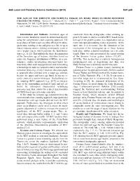 The Age of the Sirenum and Fortuna Fossae on Mars: Results from Buffered Crater Counting