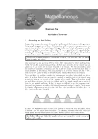 Art Gallery Theorems