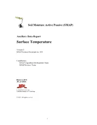 Surface Temperature
