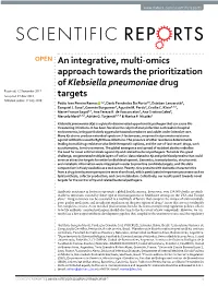 An Integrative, Multi-Omics Approach Towards the Prioritization Of