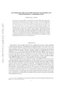 Arxiv:1909.01143V2 [Math.NA] 30 Mar 2021
