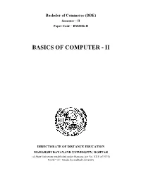 Ba Asics S of C Com Mpute Er