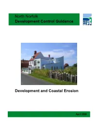Development Control Guidance Note: Development and Coastal Erosion – April 2009 2 Summary